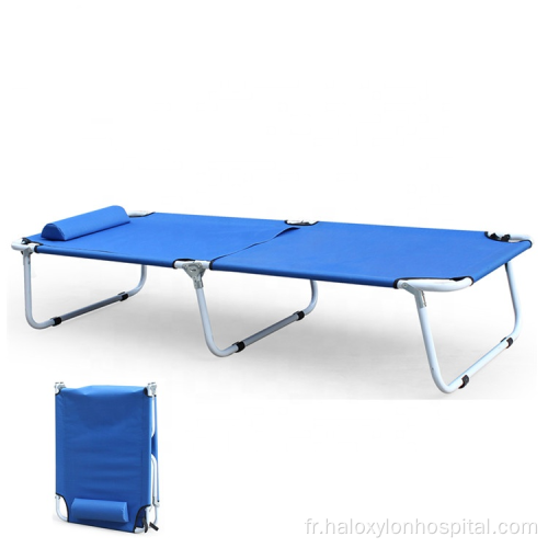 Couchage pliant de camping lourds pliable